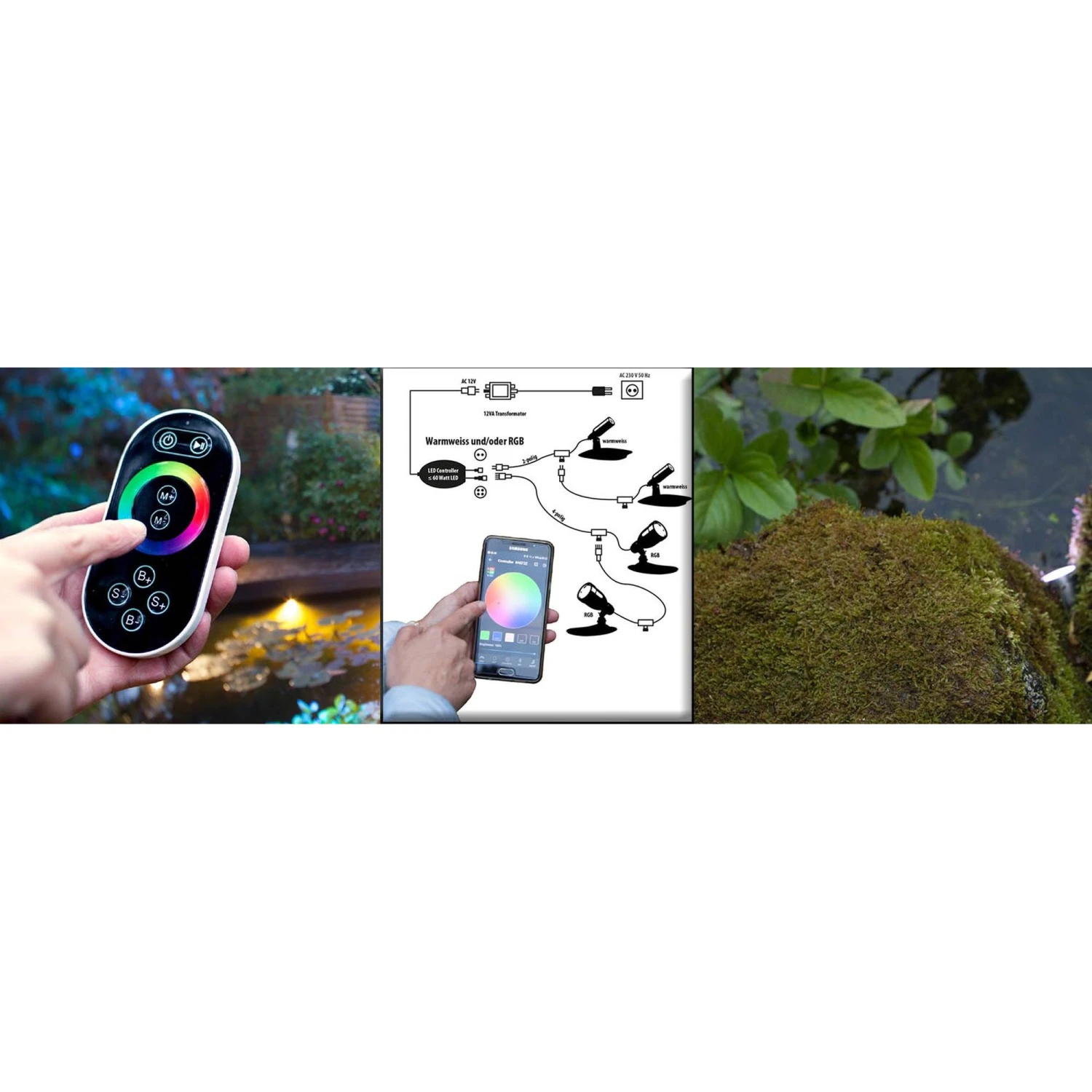 Heissner L433-00 LED Smart Light RGB Spot Mit 3 Watt, Silber 2 Heissner L433-00 LED Smart Light RGB Spot Mit 3 Watt, Silber – Bild 2