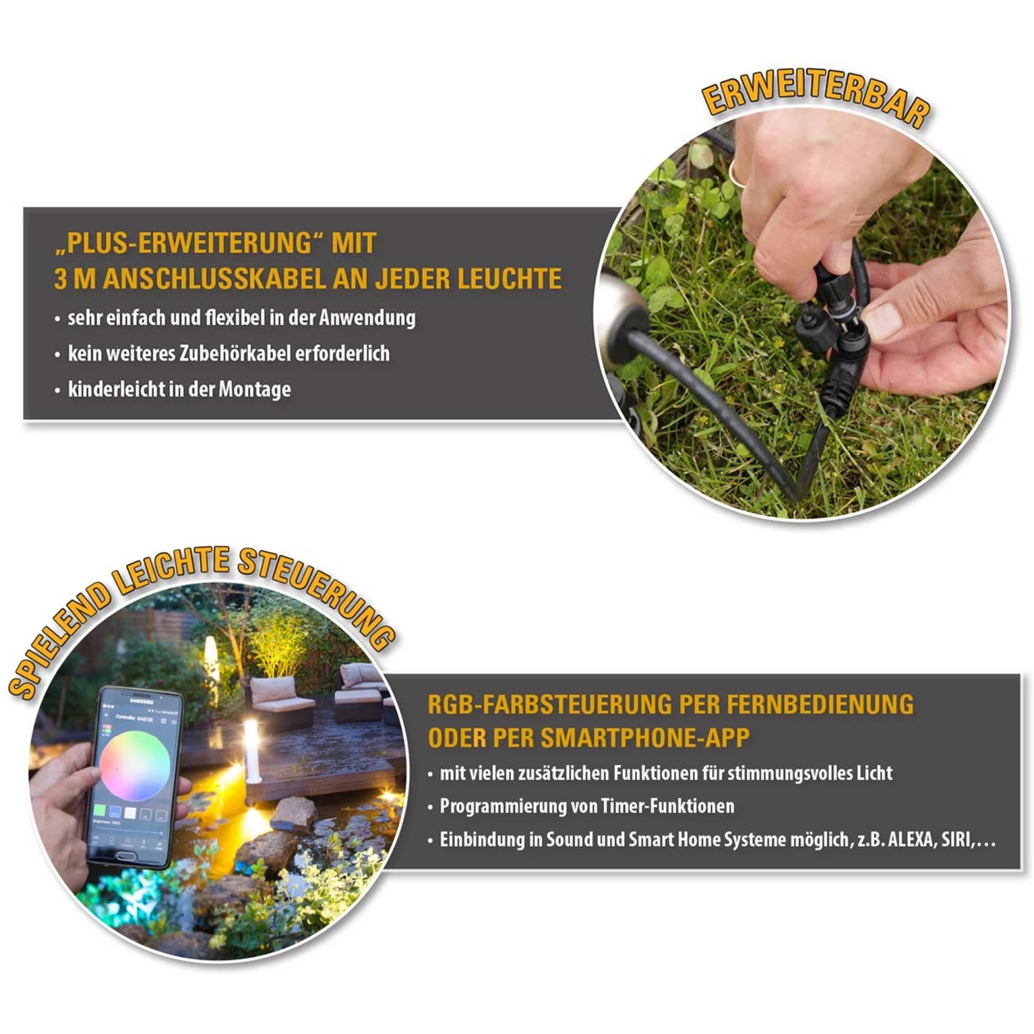 Heissner L433-00 LED Smart Light RGB Spot Mit 3 Watt, Silber 6 Heissner L433-00 LED Smart Light RGB Spot Mit 3 Watt, Silber – Bild 6