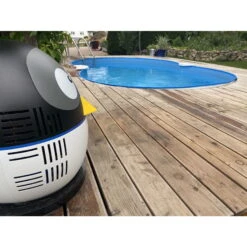 Wärmepumpe Pinguin Mit 4 KW Heizleistung Und Bluetooth -Schwimmbadzubehör 107942 Waermepumpe Pinguin 4KW 10