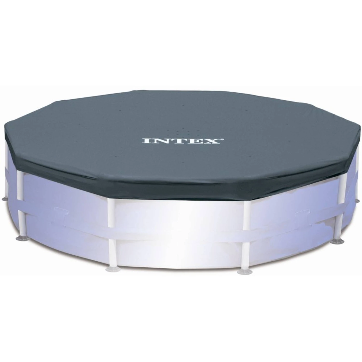 Intex Greywood Prism Frame Pool Set Rund 457 X 122 Cm (26742GN) 4 Intex Greywood Prism Frame Pool Set Rund 457 X 122 Cm (26742GN) – Bild 4