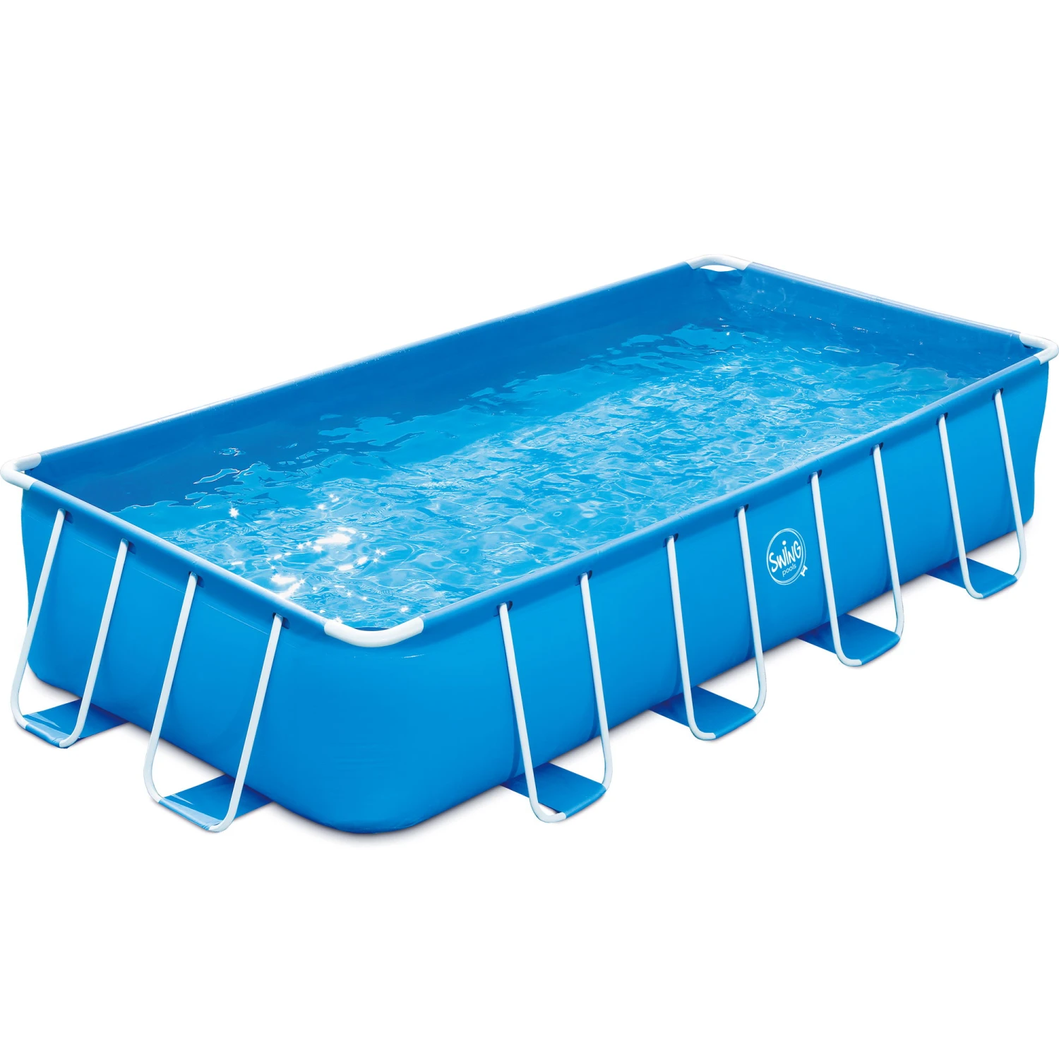 Polygroup Summer Waves Frame Pool Komplettset Blau Rechteckig 488 X 244 X 107 Cm (3000157) 2 Polygroup Summer Waves Frame Pool Komplettset Blau Rechteckig 488 X 244 X 107 Cm (3000157) – Bild 2