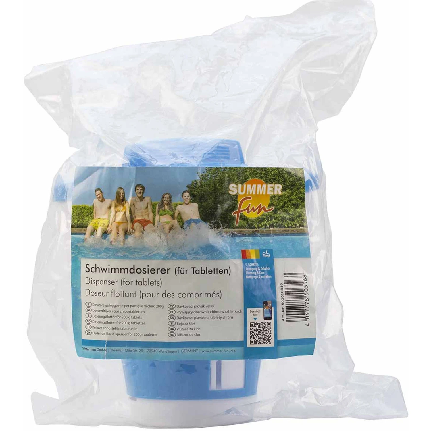 Waterman Schwimmdosierer Für Wasserpflegemittel Extra Summer Fun 2 Waterman Schwimmdosierer Für Wasserpflegemittel Extra Summer Fun – Bild 2