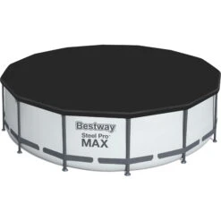 Bestway Steel Pro MAX Frame Pool Komplettset 427 X 122 Cm (Frame Pool ) -Schwimmbadzubehör 5612XGS Bestway FramePool 05