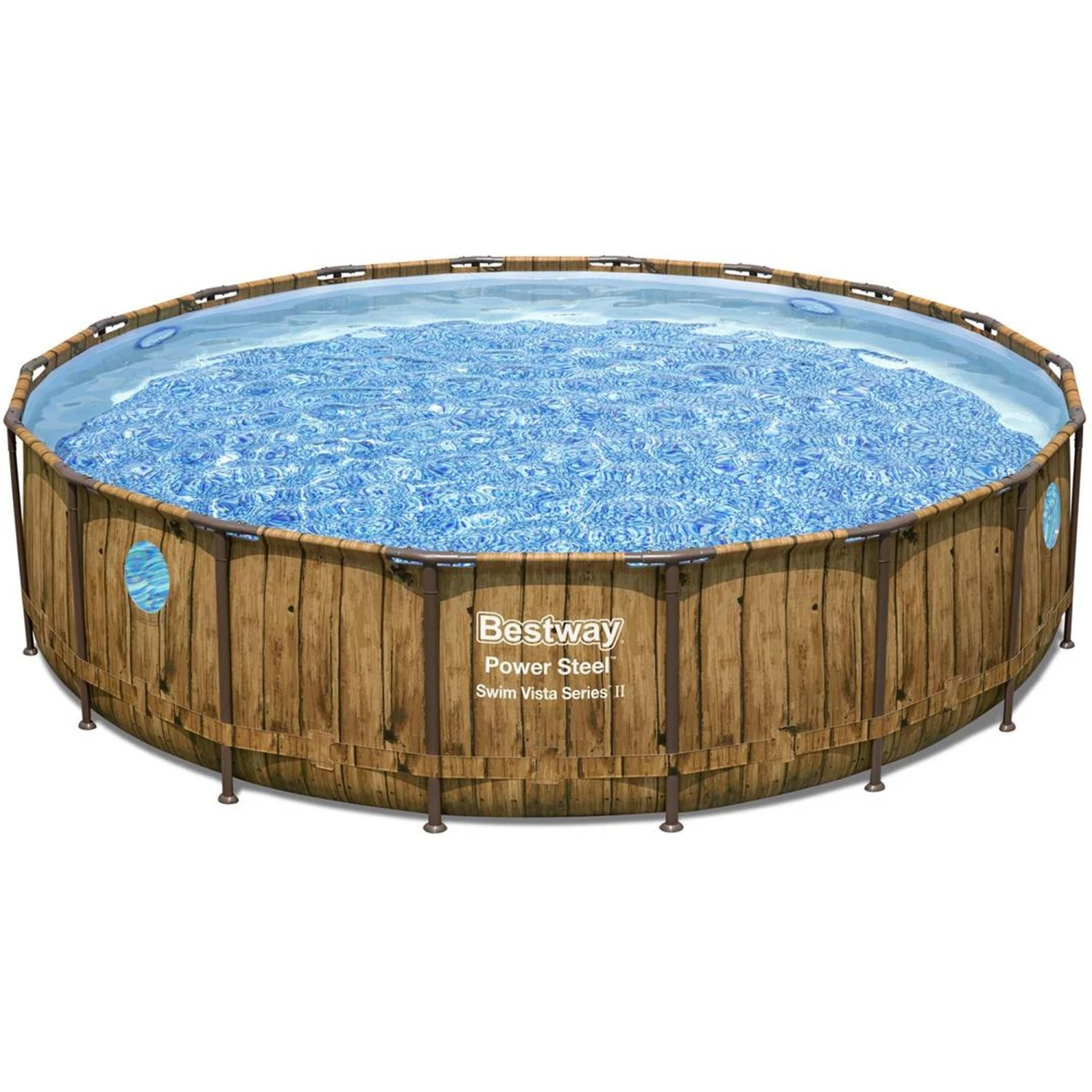 Bestway Power Steel Swim Vista Series Frame Pool, Komplettset, 549 X 122 Cm(56977GS) 1 Bestway Power Steel Swim Vista Series Frame Pool, Komplettset, 549 X 122 Cm(56977GS)