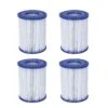 Bestway Filterkartusche 136 X 106 Mm Innendurchm. 51 Mm, 4 Stück
