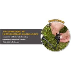 Heissner L411-00 LED Smart Light Spot 1 Watt Schwarz -Schwimmbadzubehör 6