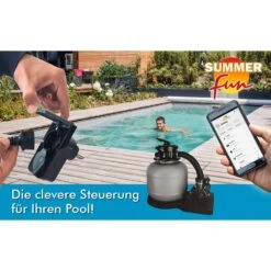 Summer Fun Poolfilter-Set BestClean Smart -Schwimmbadzubehör Anwendung SmartPlug Z1 pool