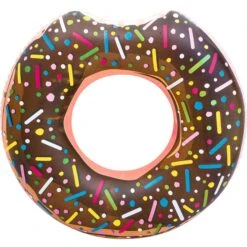Bestway Donut Ring Ø 107 Cm Zum Aufblasen -Schwimmbadzubehör Bestway aufblasbarer Donut braun