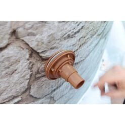 Waterman Einbauskimmer Standard Braun Inklusive Einlaufdüse -Schwimmbadzubehör Einlaufduese Pool braun