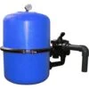 Waterman Filterkessel D 400 Mm Aus PP, Hellblaugeteilt, Inkl. Manometer