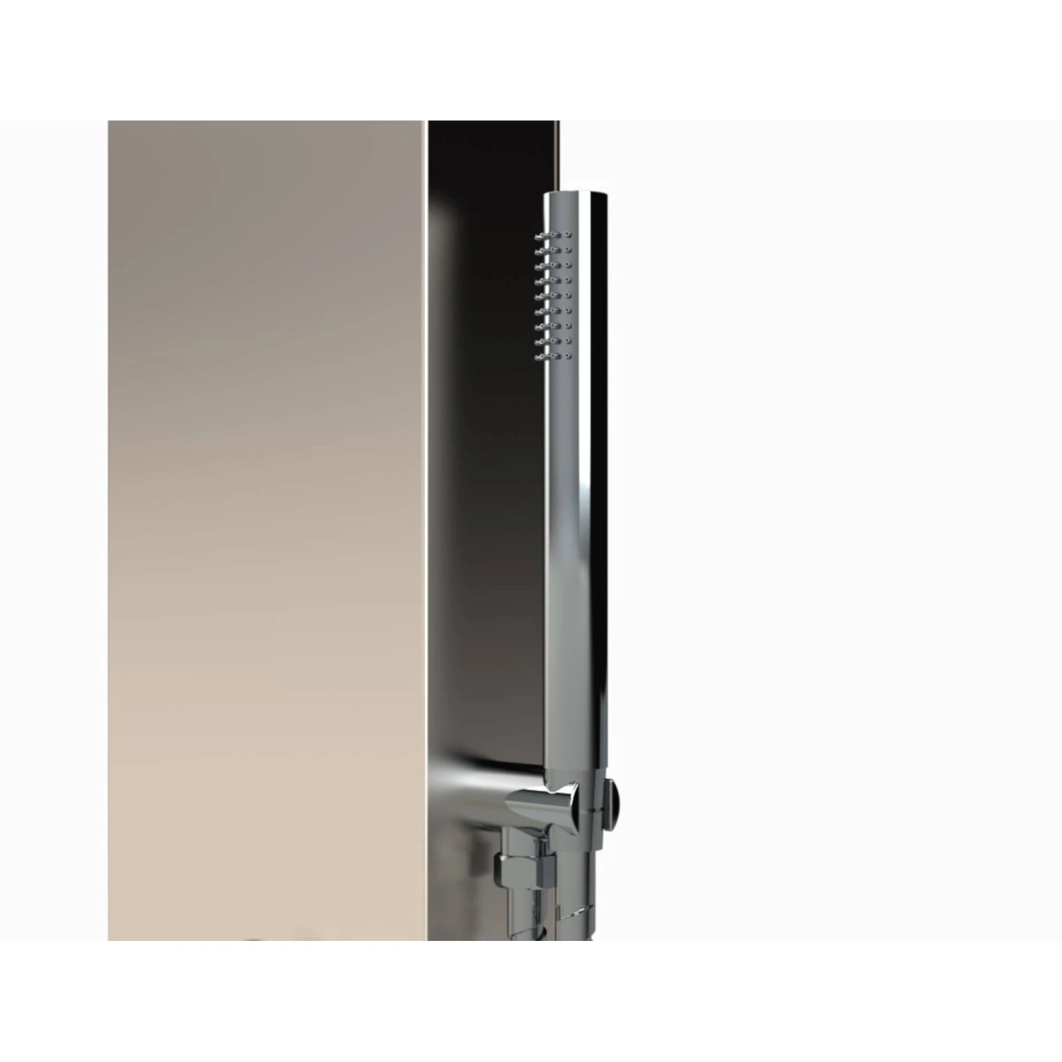 SUMMER FUN Gartendusche MONTSERAT, V2A Edelstahl, Ohne Plattform 3 SUMMER FUN Gartendusche MONTSERAT, V2A Edelstahl, Ohne Plattform – Bild 3