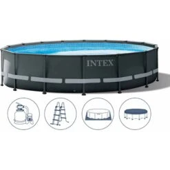 Intex Ultra XTR Frame Pool Komlpettset 488 X 122 Cm (26326GN)