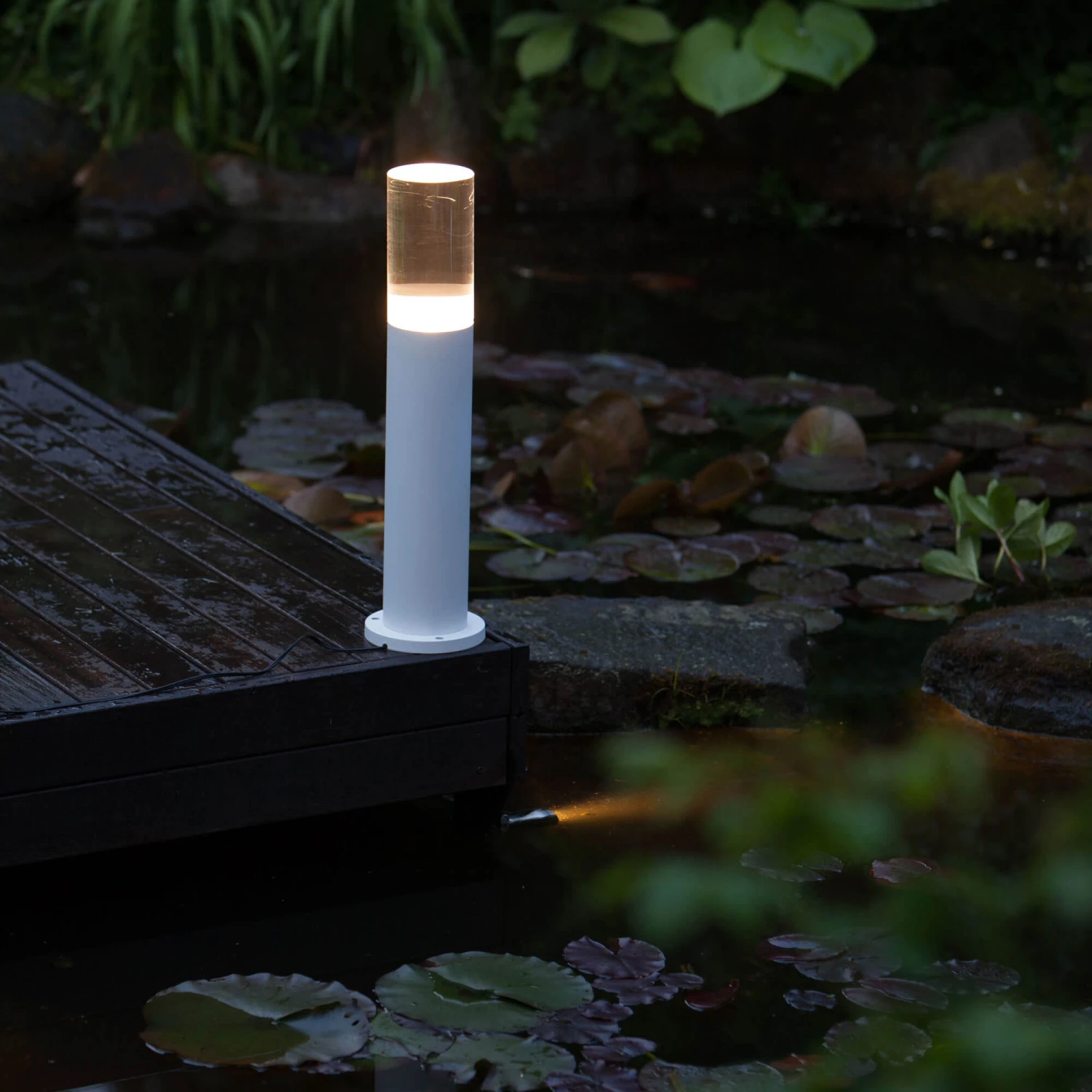 Heissner L477-00 Teichufer Und Poolrand Lampe 3 Watt Weiß 4 Heissner L477-00 Teichufer Und Poolrand Lampe 3 Watt Weiß – Bild 4