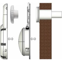 Waterman LED Beleuchtungsset Für Aufstellbecken RGB, Inkl. Fernbedienung 7 Waterman LED Beleuchtungsset Für Aufstellbecken RGB, Inkl. Fernbedienung -Schwimmbadzubehör LED Beleuchtungsset fuer Einlaufduese Einbauschema