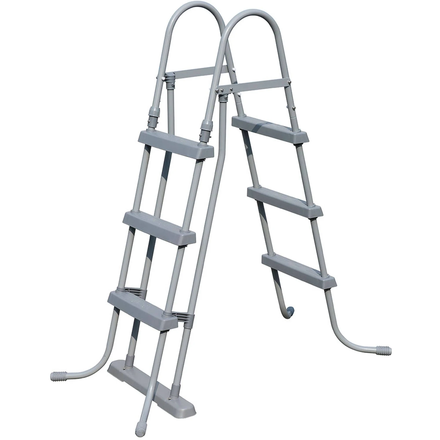 SUMMER FUN Stahlwandpool Set (3-teilig) Rund Athen 300x90 Cm, Stahl 0,3 Mm Weiß, Folie 0,2 Mm Blau, Overlap 4 SUMMER FUN Stahlwandpool Set (3-teilig) Rund Athen 300x90 Cm, Stahl 0,3 Mm Weiß, Folie 0,2 Mm Blau, Overlap – Bild 4