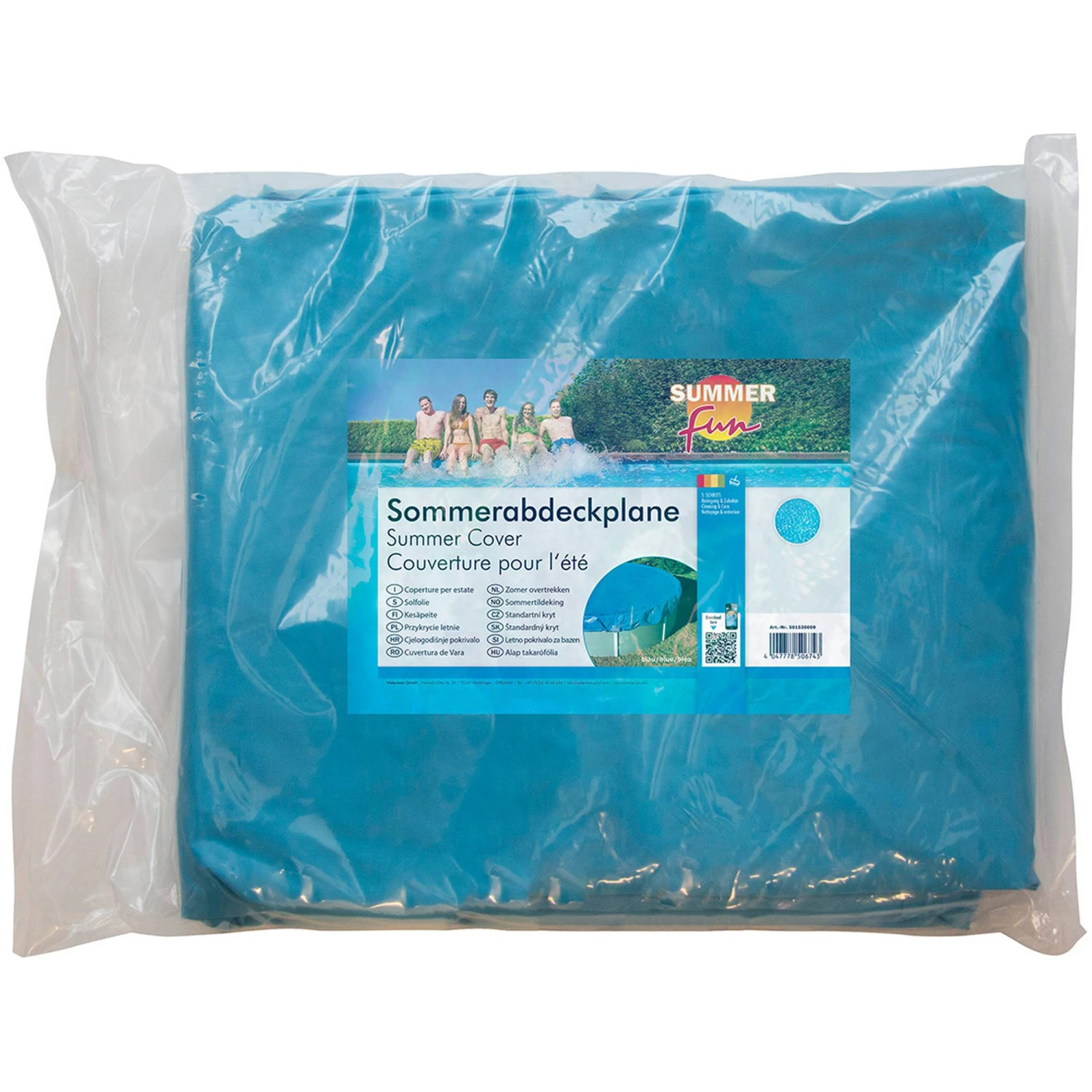 SUMMER FUN STANDARD-ABDECKPLANE (Sommerabdeckung Für Rundbecken) Rund 3,00m 1 SUMMER FUN STANDARD-ABDECKPLANE (Sommerabdeckung Für Rundbecken) Rund 3,00m