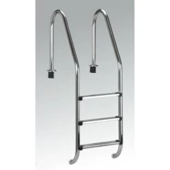 SUMMER FUN Poolleiter Edelstahl Für Tiefbecken Mit 120 Cm Höhe - Weite Stufen