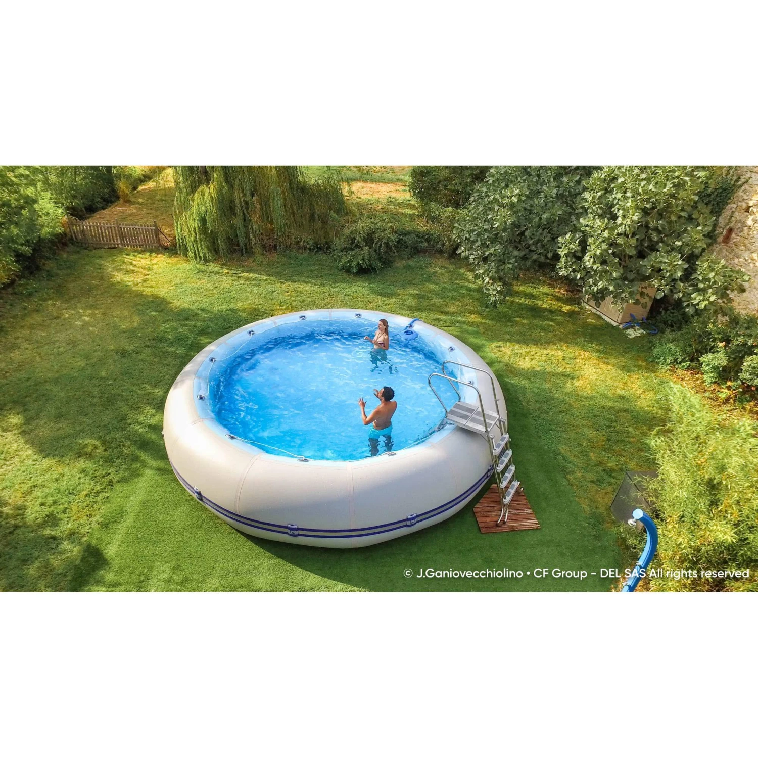 Zodiac Original Winky 5/105, Pool Rund, 630x120 Cm, Komplettset 2 Zodiac Original Winky 5/105, Pool Rund, 630x120 Cm, Komplettset – Bild 2