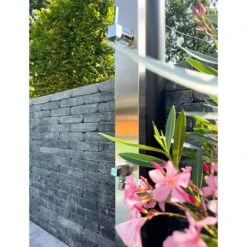 Waterman Solardusche Edelstahl Inox 60 L Gartendusche -Schwimmbadzubehör inox lifestyle 2