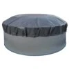 Waterman Luftkissen Poolabdeckung Aufblasbare Abdeckplane Rund Ø 3 M Grau/innen Beige Mit Ösen Und Kordelzug