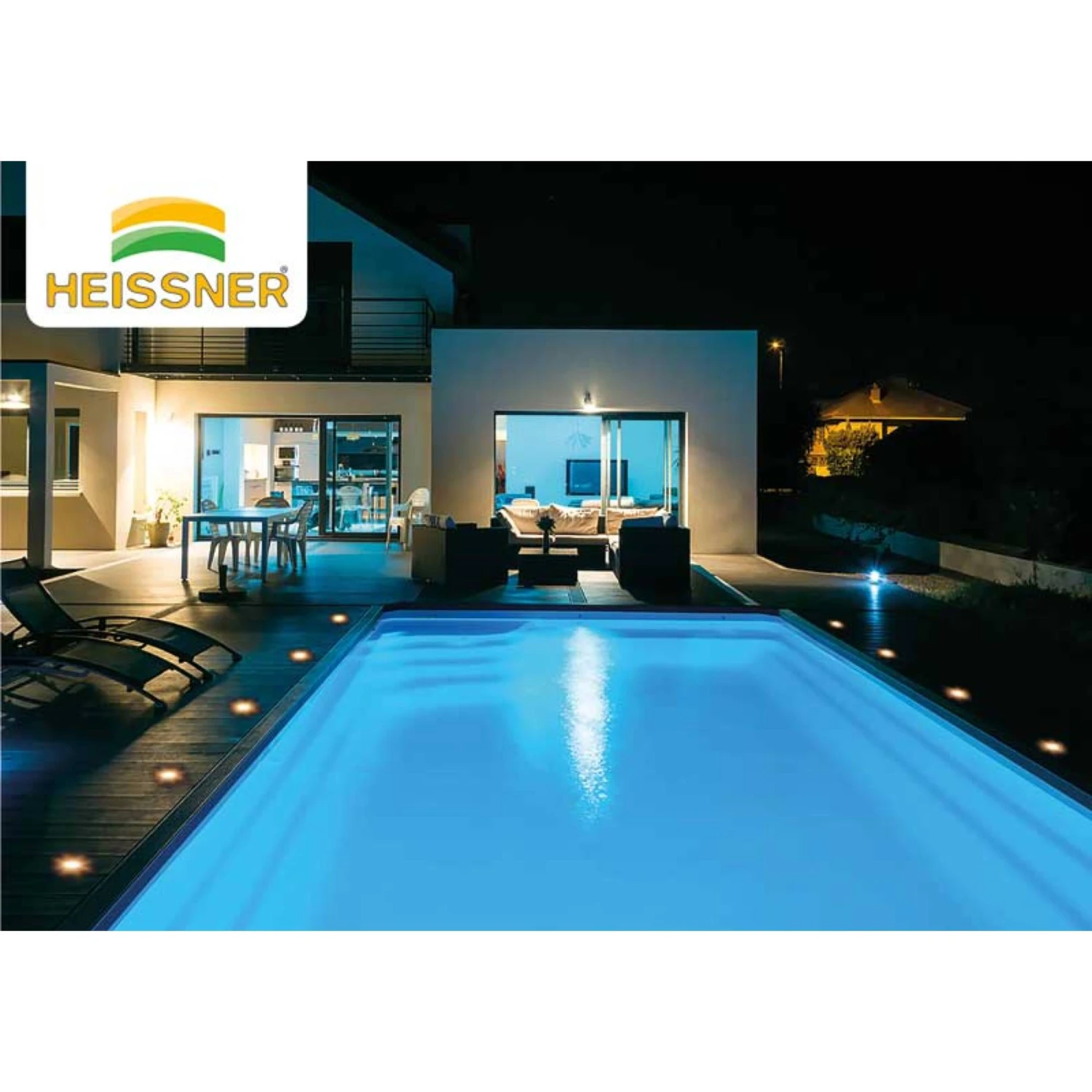 Heissner L464-00 SMART LIGHT Decklight, 3W, RGB, Edelstahl, "quadratisch 3 Heissner L464-00 SMART LIGHT Decklight, 3W, RGB, Edelstahl, "quadratisch – Bild 3