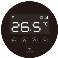 SUMMER FUN Inverter-Wärmepumpe Style & Silence 15 KW -Schwimmbadzubehör summerfun inverter waermepumoe display 1